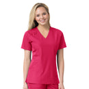 Women's Twill V-Neck Scrub Top. Live Chat for Bulk Discounts