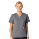 Women's V-Neck Scrub Top. Live Chat for Bulk Discounts