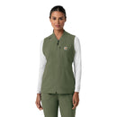 Women's Lightweight Scrub Vest. Live Chat for Bulk Discounts
