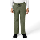 Unisex Elastic Waist Cargo Scrub Pant. Live Chat for Bulk Discounts