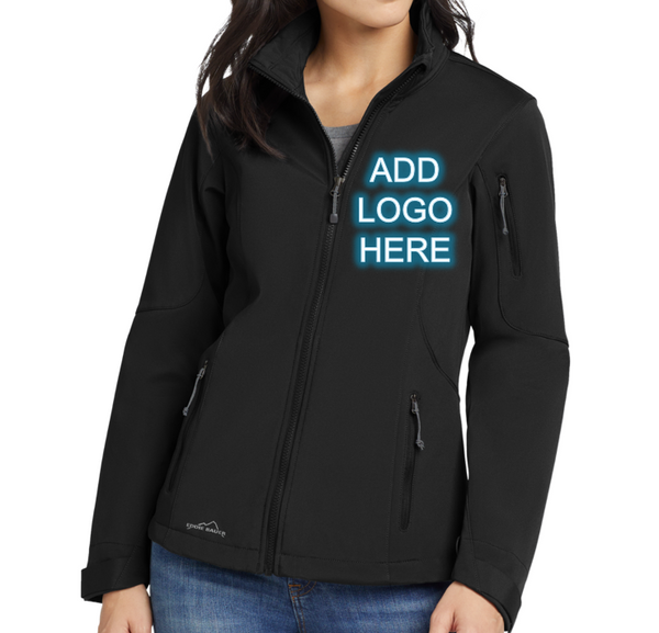 Eddie Bauer [EB531] Ladies Soft Shell Jacket. Live Chat For Bulk Discounts.