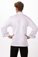 Chef Works Monte Carlo Premium Cotton Chef Coat ECCB. Live Chat for Bulk Discounts