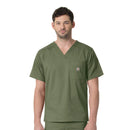 Men's 6 Pocket Scrub Top. Live Chat for Bulk Discounts