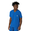 Men's V-Neck Scrub Top. Live Chat for Bulk Discounts