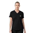 Knit Women's V-Neck Scrub Top. Live Chat for Bulk Discounts