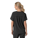 Women's Oversized V-Neck Scrub Top. Live Chat for Bulk Discounts