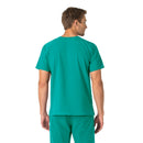 Unisex V-Neck 6-Pocket Scrub Top. Live Chat for Bulk Discounts