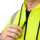 The Econo Hoodie with Segmented Reflective Tape
