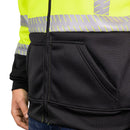 The Econo Hoodie with Segmented Reflective Tape