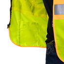 The D.O.T. 100% Polyester Woven Fabric Vest