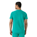 Men's V-Neck Shirttail Scrub Top. Live Chat for Bulk Discounts