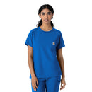 Women's Crew Neck Scrub Top. Live Chat for Bulk Discounts