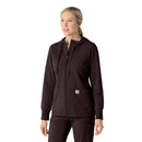 Women's Full Zip Waffle Hoodie. Live Chat for Bulk Discounts