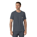 Men's Crew Neck Scrub Top. Live Chat for Bulk Discounts