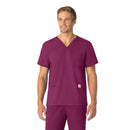 Unisex V-Neck 6-Pocket Scrub Top. Live Chat for Bulk Discounts