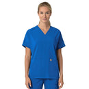 Women's Oversized V-Neck Scrub Top. Live Chat for Bulk Discounts