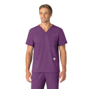 Unisex V-Neck 6-Pocket Scrub Top. Live Chat for Bulk Discounts