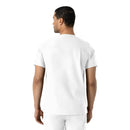 Men's V-Neck Shirttail Scrub Top. Live Chat for Bulk Discounts