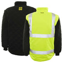 Game Sportswear [1355] The Black Bottom 6-in-1 Jacket with Detachable Hood. Live Chat For Bulk Discounts.