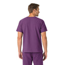 Unisex V-Neck 6-Pocket Scrub Top. Live Chat for Bulk Discounts