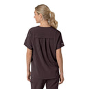 Women's Oversized V-Neck Scrub Top. Live Chat for Bulk Discounts