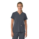 Women's Flex Panel V-Neck Scrub Top. Live Chat for Bulk Discounts