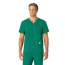 Unisex V-Neck 6-Pocket Scrub Top. Live Chat for Bulk Discounts