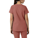 Women's Notch Neck Tunic Scrub Top. Live Chat for Bulk Discounts