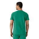Men's V-Neck Shirttail Scrub Top. Live Chat for Bulk Discounts