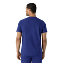 Men's V-Neck Shirttail Scrub Top. Live Chat for Bulk Discounts