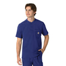 Men's Henley Scrub Top. Live Chat for Bulk Discounts