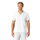 Unisex V-Neck 6-Pocket Scrub Top. Live Chat for Bulk Discounts