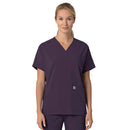 Women's Oversized V-Neck Scrub Top. Live Chat for Bulk Discounts
