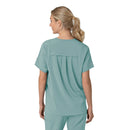 Women's Oversized V-Neck Scrub Top. Live Chat for Bulk Discounts