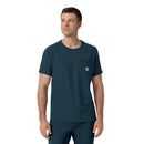 Men's Crew Neck Scrub Top. Live Chat for Bulk Discounts