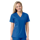Women's Twill V-Neck Scrub Top. Live Chat for Bulk Discounts