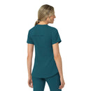 Women's 4-Pocket V-Neck Scrub Top. Live Chat for Bulk Discounts