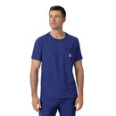 Men's Crew Neck Scrub Top. Live Chat for Bulk Discounts