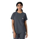 Women's Crew Neck Scrub Top. Live Chat for Bulk Discounts