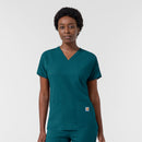 Women's V-Neck Scrub Top. Live Chat for Bulk Discounts
