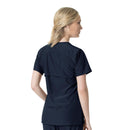 Women's Twill V-Neck Scrub Top. Live Chat for Bulk Discounts