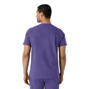 Men's V-Neck Shirttail Scrub Top. Live Chat for Bulk Discounts