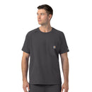 Knit Men's Crew Neck Scrub Top. Live Chat for Bulk Discounts