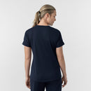 Knit Women's V-Neck Scrub Top. Live Chat for Bulk Discounts