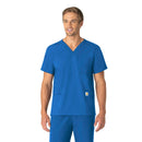 Unisex V-Neck 6-Pocket Scrub Top. Live Chat for Bulk Discounts