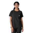 Women's Crew Neck Scrub Top. Live Chat for Bulk Discounts
