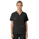 Women's Oversized V-Neck Scrub Top. Live Chat for Bulk Discounts