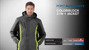 Port Authority [J321] Colorblock 3-in-1 Jacket. Live Chat for Bulk Discounts.