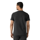 Men's V-Neck Shirttail Scrub Top. Live Chat for Bulk Discounts