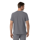 Men's Crew Neck Scrub Top. Live Chat for Bulk Discounts